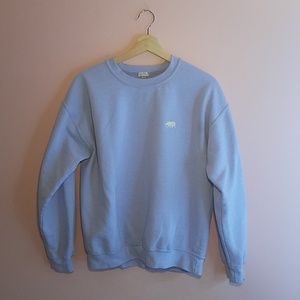 Baby Blue Sweatshirt w/bear